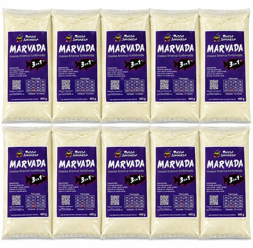 kit com 10 Pacote Massa Japonesa Marvada