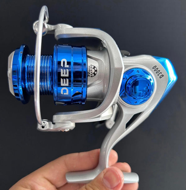 Molinete DHM 10 Rolamentos Carretel Em Grafite - Pescaria Marca Grife da Pesca - Foto 2 | Grife da Pesca