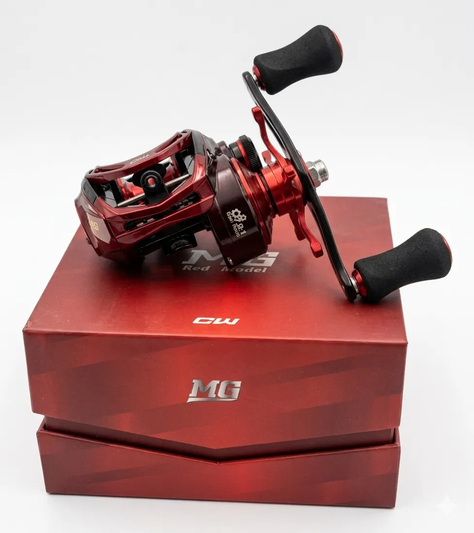 Carretilha CW MG Red 9 rolamentos