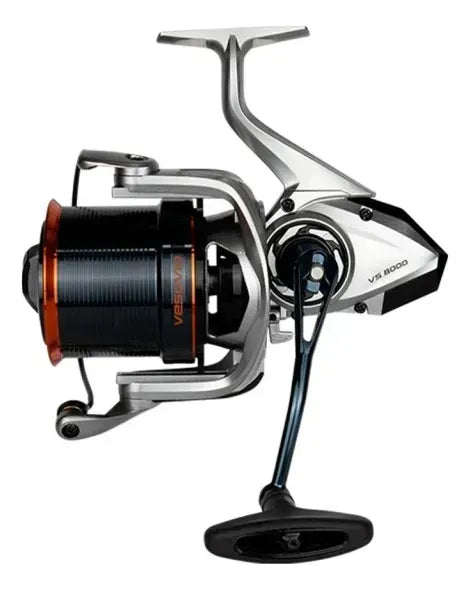Molinete Saint Vesúvio 8000 | 10 Rol. Vel. 4.6:1 Drag 15kg Prateado Direito/esquerdo