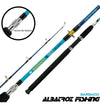 Vara Fibra De Vidro Maciço 2pts De Molinete Barbado 20-40lb