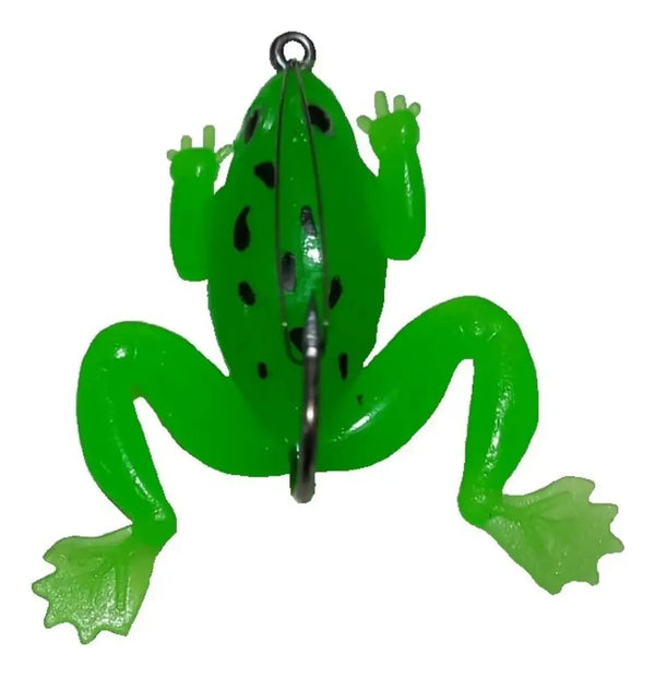 Frog Silicone Com Anzol com 5 Unidades - Pescaria Marca Grife da Pesca - Foto 2 | Grife da Pesca