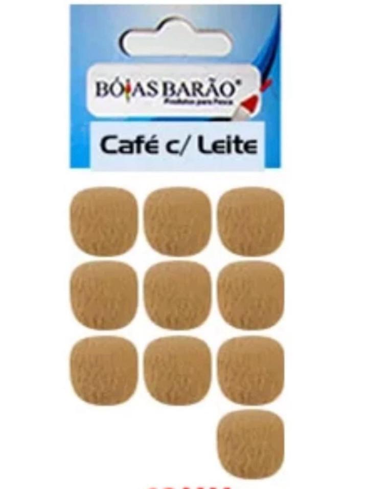 Eva Barão Boleado C/10unid  Cor:Café C/ Leite - Pescaria Marca Grife da Pesca - Foto 1 | Grife da Pesca