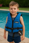 Colete Salva vidas Jogá Wave Azul Infantil