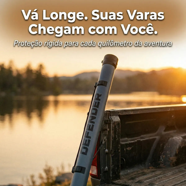 Porta Varas Com Base E Tampa Em Abs Jogá Defender 2,00 Mts