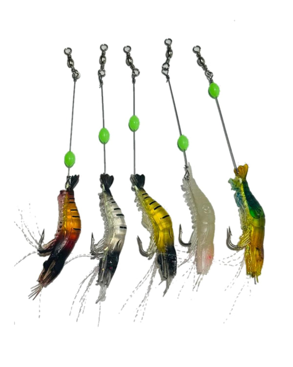 Isca Camarão Pacote com 5 Unidades - Pescaria Marca Grife da Pesca - Foto 1 | Grife da Pesca