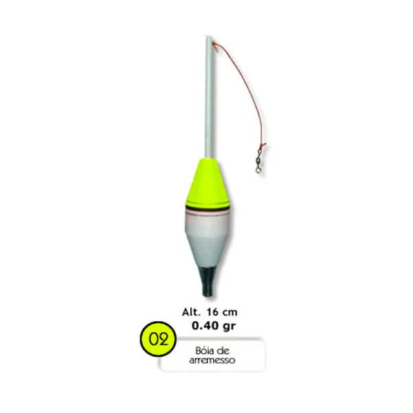 KIt com 4 Boias Barão Arremesso 40g Ref2 - Pescaria Marca Grife da Pesca - Foto 2 | Grife da Pesca