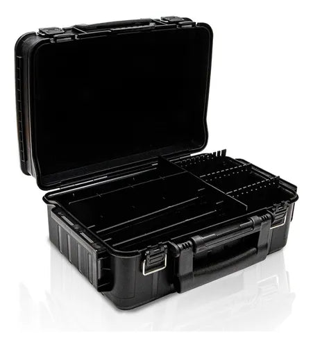 Caixa De Pesca Daisen Ds408 Cor Preto
