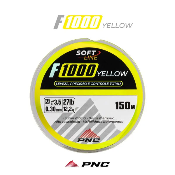 Linha PNC F1000 Yellow 300 mtrs - Pescaria Marca Grife da Pesca - Foto 5 | Grife da Pesca