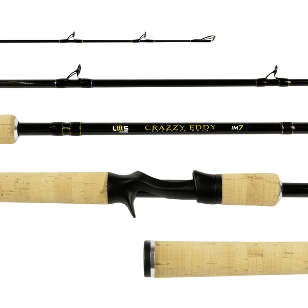 Vara Lumis Crazzy Eddy 2,13m 30-60lb Inteiriça P/Carretilha Interiça
