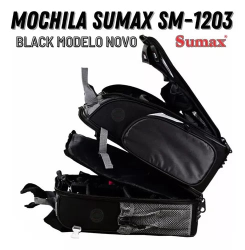 Mochila Apetrecho Sumax Fishing mod: (SM-1203) - Pescaria Marca Grife da Pesca - Foto 5 | Grife da Pesca