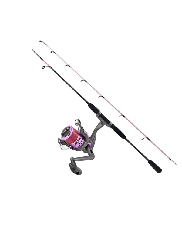 Conjunto Albatroz De Vara e Molinete Rosa - Pescaria Marca Grife da Pesca - Foto 1 | Grife da Pesca