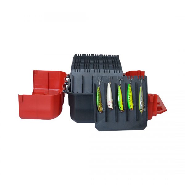 Estojo HI - HI Porta Isca Artificial Verm/Preta - Pescaria Marca Grife da Pesca - Foto 4 | Grife da Pesca