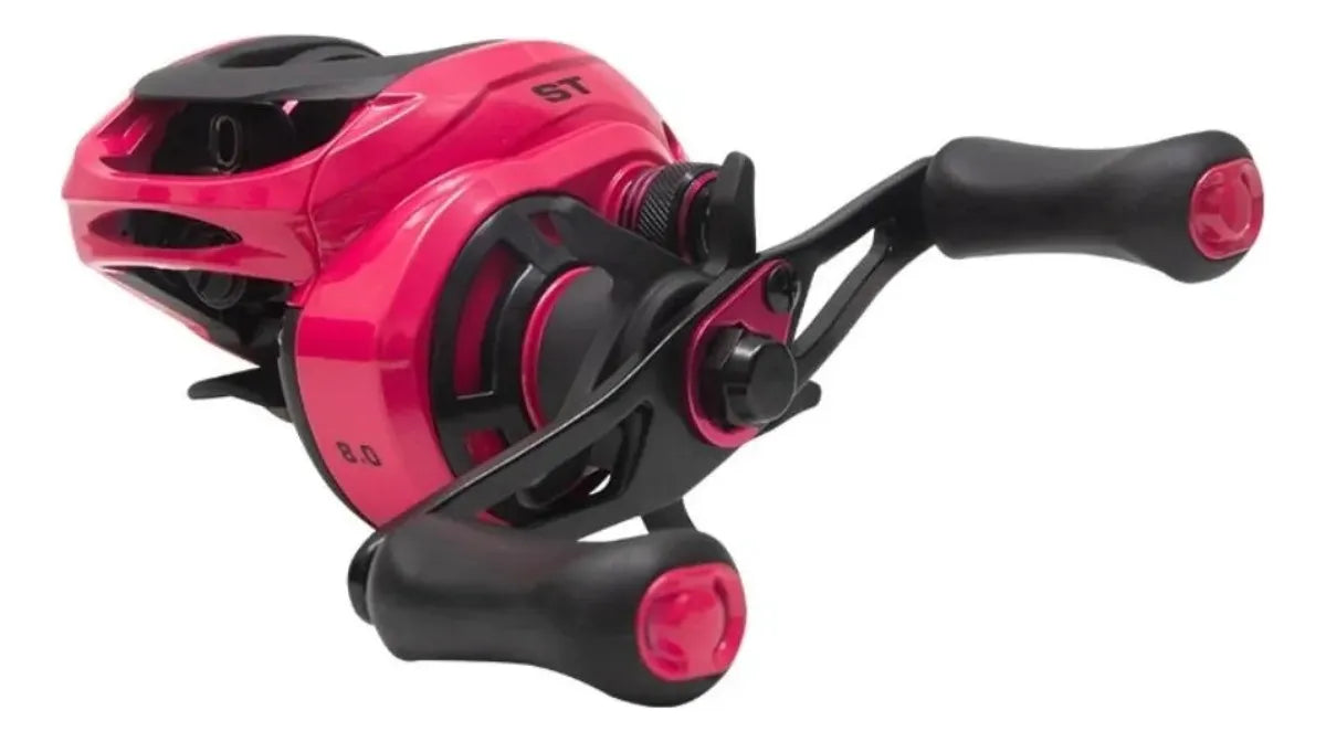 Carretilha CW ST Pink 6 Rolamentos