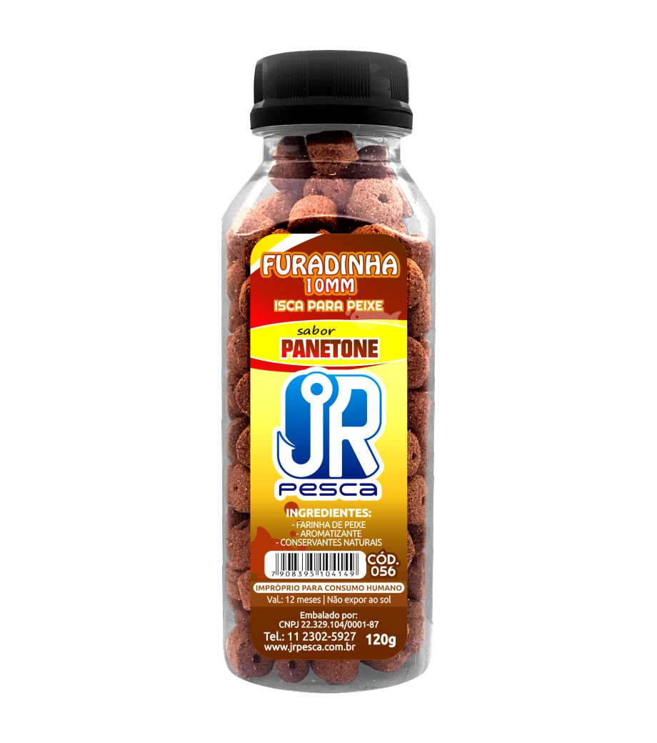 Ração Furadinha Aquamil JR Pesca