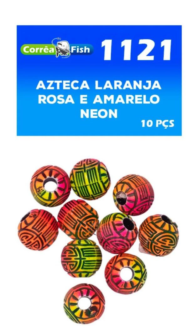Kit com 7 Pacotes de Miçanga Azteca - Pescaria Marca Grife da Pesca - Foto 5 | Grife da Pesca