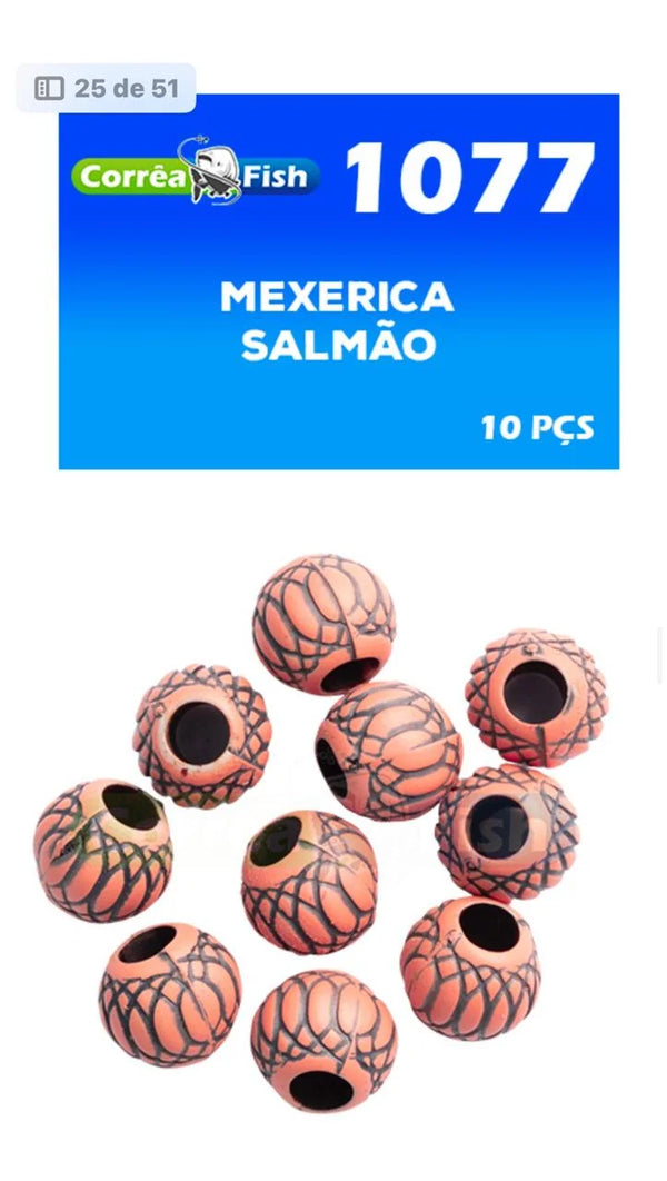 Kit com 10 Pacotes de Miçanga mexerica - Pescaria Marca Grife da Pesca - Foto 8 | Grife da Pesca