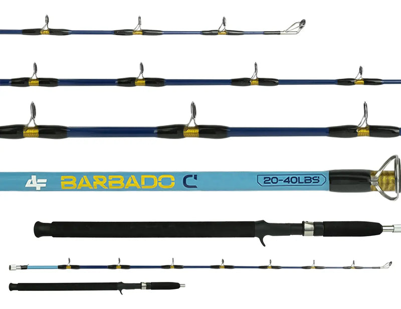 Vara Carretilha Albatroz Barbado (1,80m) 20-40lbs - Up Set