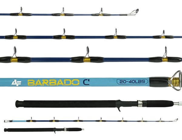 Vara Carretilha Albatroz Barbado (1,80m) 20-40lbs - Up Set