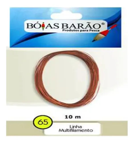 Linha Multifilamento Barão  P/ cabresto 10 mtrs - Pescaria Marca Grife da Pesca - Foto 1 | Grife da Pesca