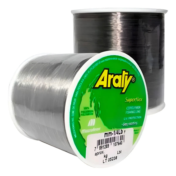 Linha Araty cor fume 100 Gramas - Pescaria Marca Grife da Pesca - Foto 1 | Grife da Pesca