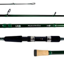 Vara Lumis Mawashy P/Molinete 7'0 (2,13m) 15-40lbs Im8 2 Parte Verde-escuro