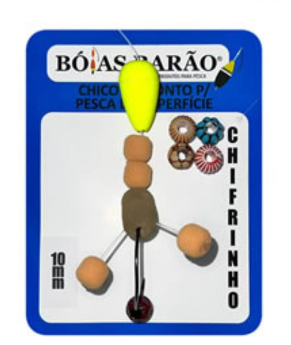Chicote Pronto Chifrinho Anteninha Eva 10mm Barão - Pescaria Marca Grife da Pesca - Foto 4 | Grife da Pesca