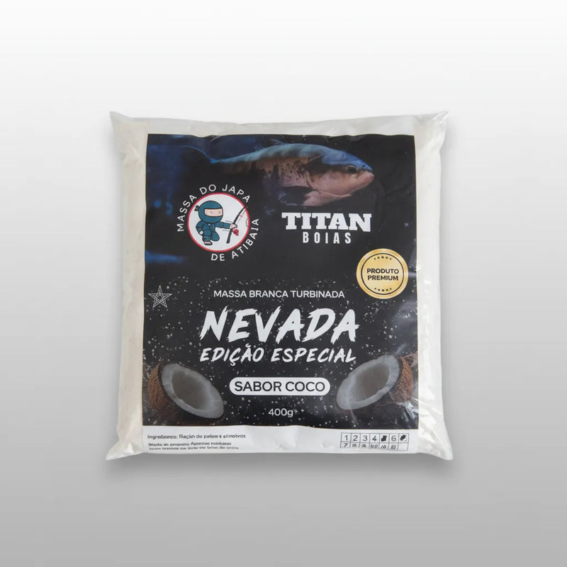 Massa Nevada Edição Especial Sabor Coco Japa de Atibaia 400g