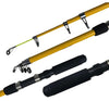 Conjunto Vara e Molinete Telescopico Amarelo 1,70 mtrs - Pescaria Marca Grife da Pesca - Foto 4 | Grife da Pesca