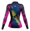 Camiseta Mar Negro Infantil Tucunare Rosa - Pescaria Marca Grife da Pesca - Foto 2 | Grife da Pesca