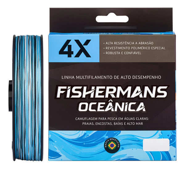 Linha Fishermans Oceanica 4x 300 mtrs