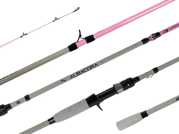 Vara P/ Carretilha Albatroz Albacora Pink