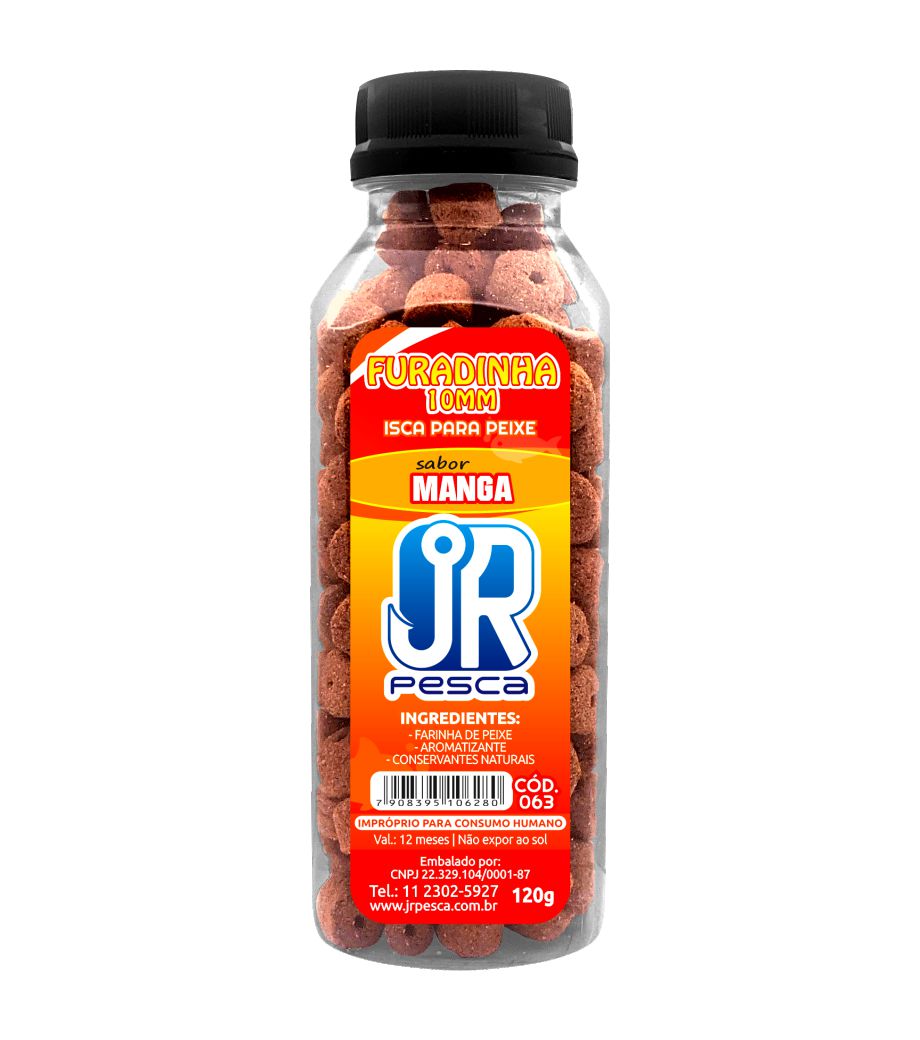 Ração Furadinha Aquamil JR Pesca