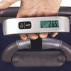 Balança Digital Portátil Até 50kg Mão balança com trava Mala Bagagem Prateado