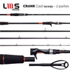 Vara Lumis Crank 9/0 (cop-laranja) 30-60 lbrs