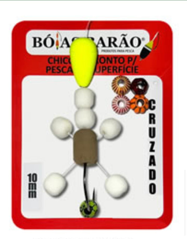 Chicote Pronto Cruzado Anteninha Eva 10mm Barão - Pescaria Marca Grife da Pesca - Foto 5 | Grife da Pesca