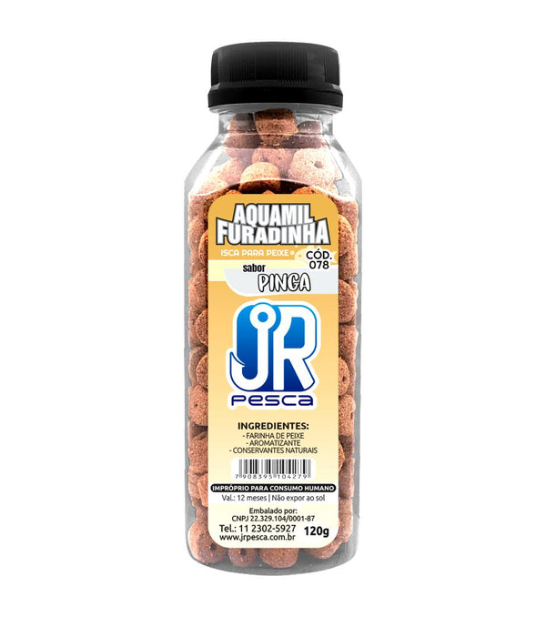 Ração Furadinha Aquamil JR Pesca