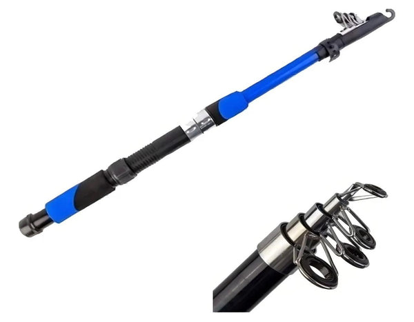 Conjunto Vara e Molinete Telescopico Azul 1,70 mtrs - Pescaria Marca Grife da Pesca - Foto 4 | Grife da Pesca