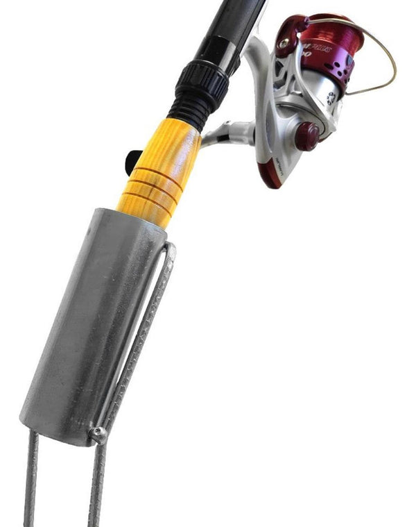 Suporte Tubo Móvel Tipo Canhão Vara De Pesca Fixo 37cm