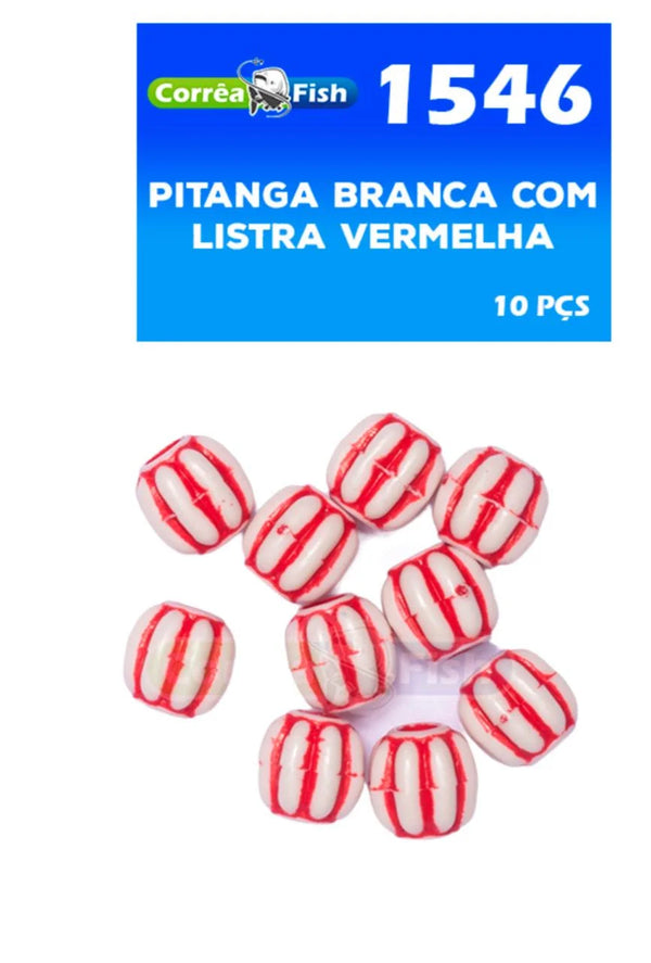 Kit com 10 Pacotes de Miçangas Pitanga - Pescaria Marca Grife da Pesca - Foto 3 | Grife da Pesca