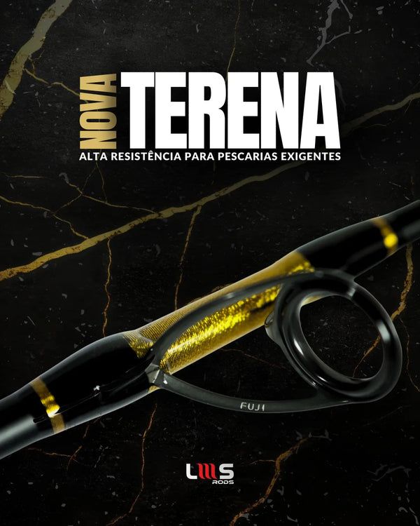 Vara Lumis Terena 6'6 P/Molinete Inteiriça