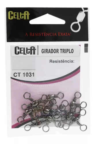 Girador Celta Triplo Black - Pescaria Marca Grife da Pesca - Foto 1 | Grife da Pesca