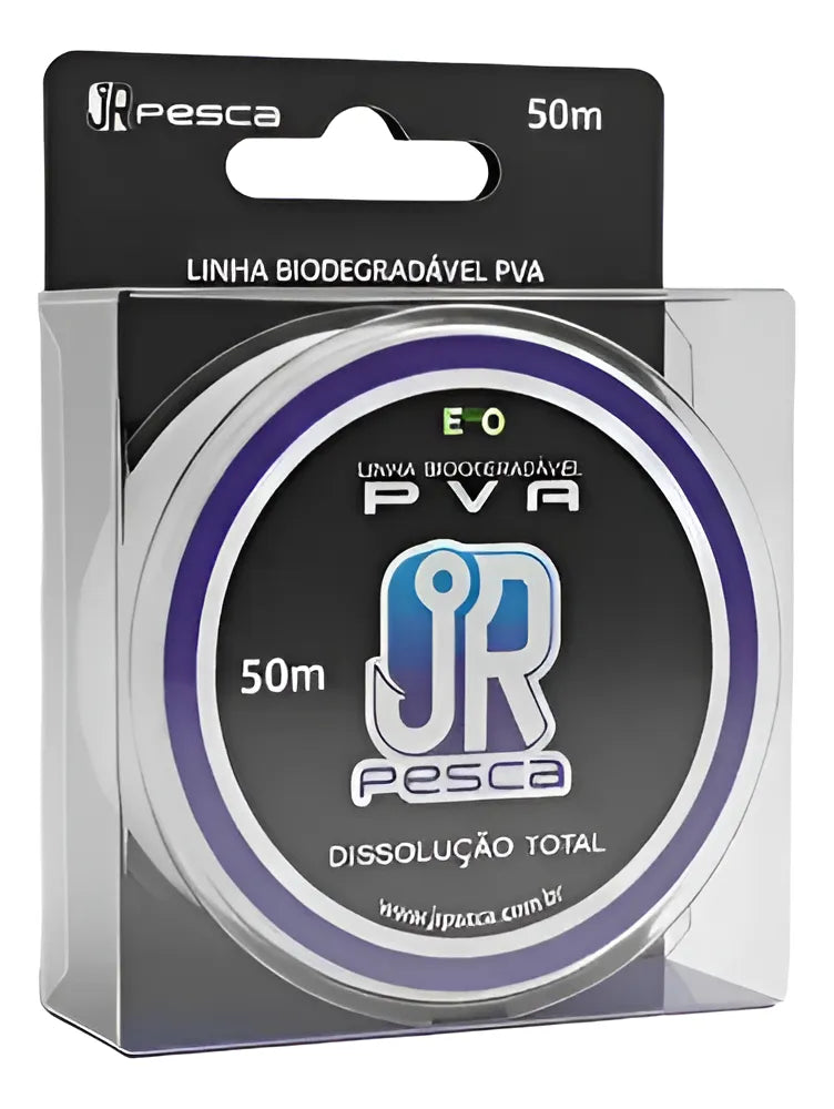 Linha Biodegradável PVA 50 m - Jr Pesca - Pescaria Marca Grife da Pesca - Foto 1 | Grife da Pesca