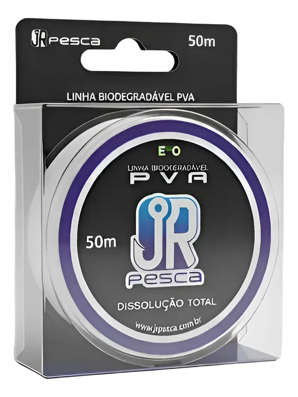 Linha Biodegradável PVA 50 m - Jr Pesca - Pescaria Marca Grife da Pesca - Foto 1 | Grife da Pesca