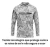 Camisa Mar Negro XProtection Masculino Clear - Pescaria Marca Grife da Pesca - Foto 2 | Grife da Pesca