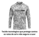 Camisa Mar Negro XProtection Masculino Clear - Pescaria Marca Grife da Pesca - Foto 2 | Grife da Pesca