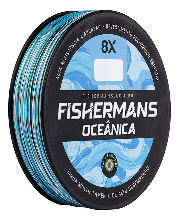 Linha Multifilamento Fishermans Ocêanica 8x 300 Mtrs - Pescaria Marca Grife da Pesca - Foto 4 | Grife da Pesca