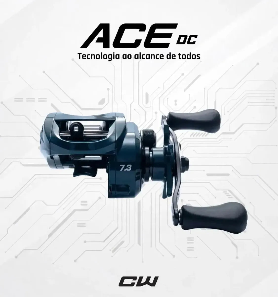 Carretilha CW Ace DC