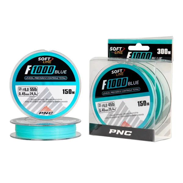Linha PNC F1000 Blue 300 mtrs - Pescaria Marca Grife da Pesca - Foto 2 | Grife da Pesca