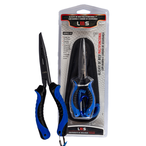 Alicate De Bico Lumis Multifuncional 7'' Com Bainha - Pescaria Marca Grife da Pesca - Foto 2 | Grife da Pesca